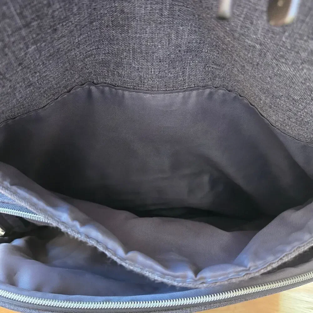 Ergobaby Anywhere I Go Diaper Bag Backpack, Grey